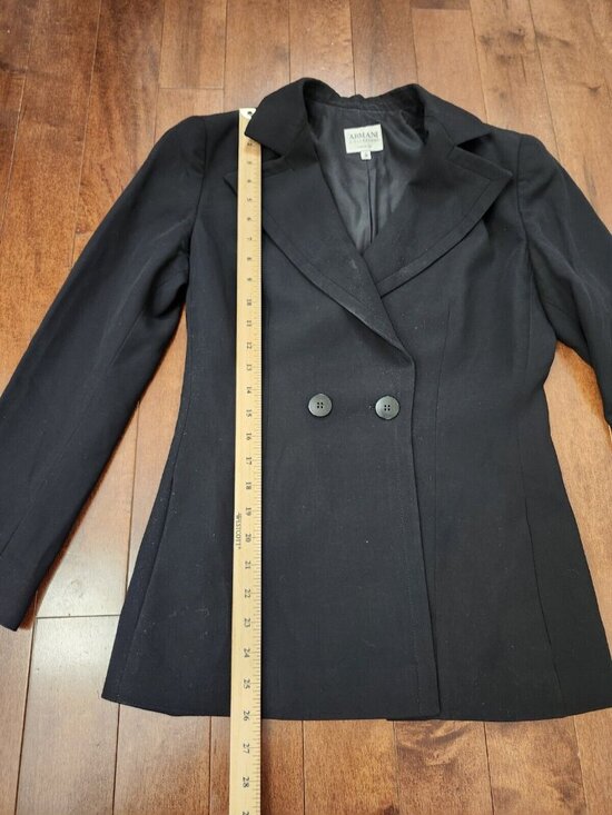 Armani Collezioni women's black blazer in size 8 - Picture 8 of 9